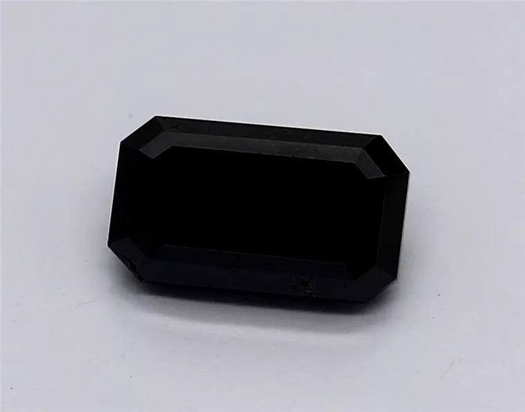 0.81ct Emerald Natural Diamond (Colour Fancy Black, Clarity VVS2, Cut EX, GIA Certified)