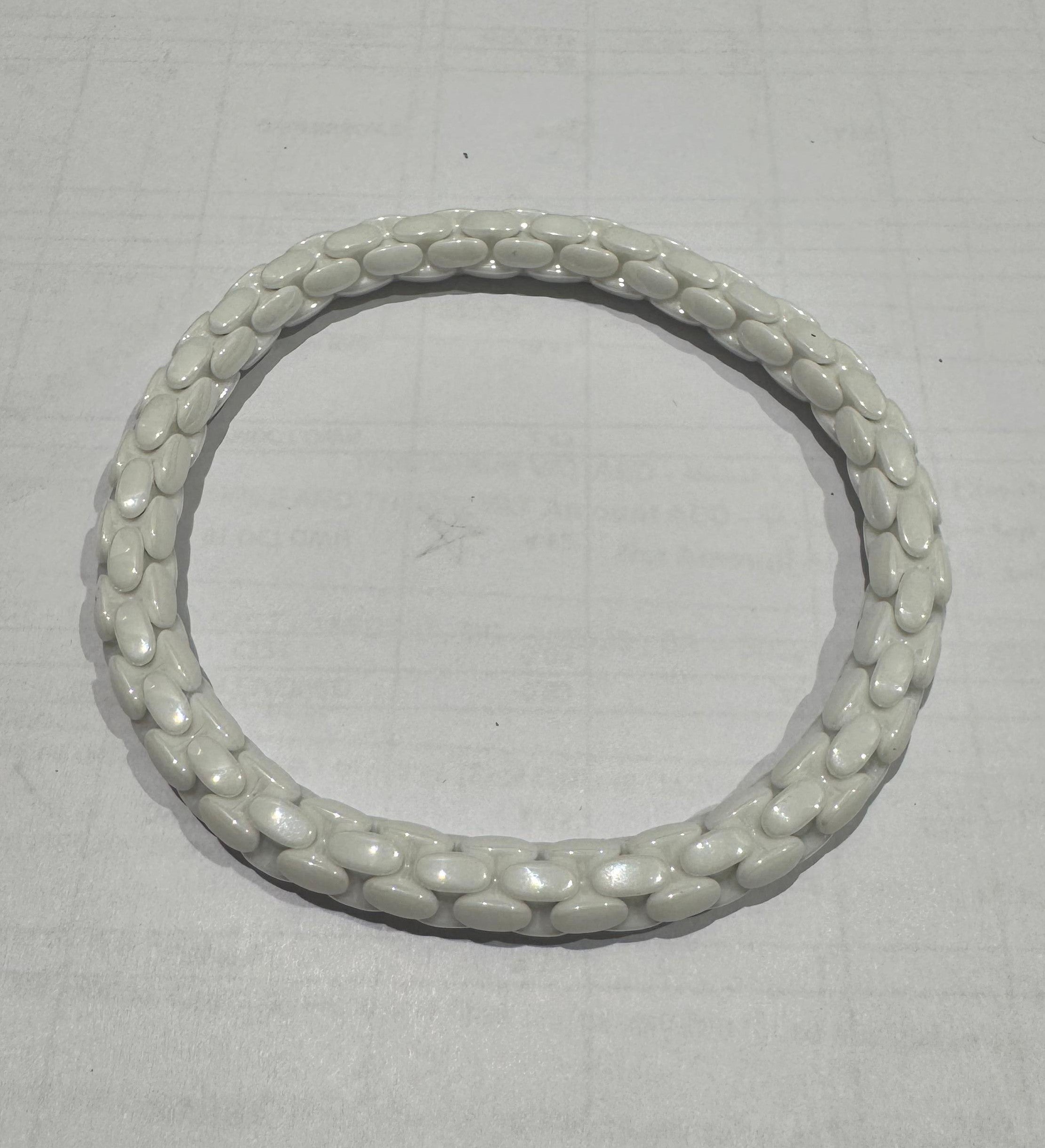 White Ceramic Bracelet