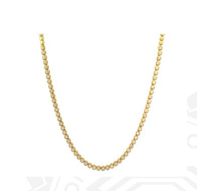 1.56 ct 18K Yellow Gold Diamond Necklace