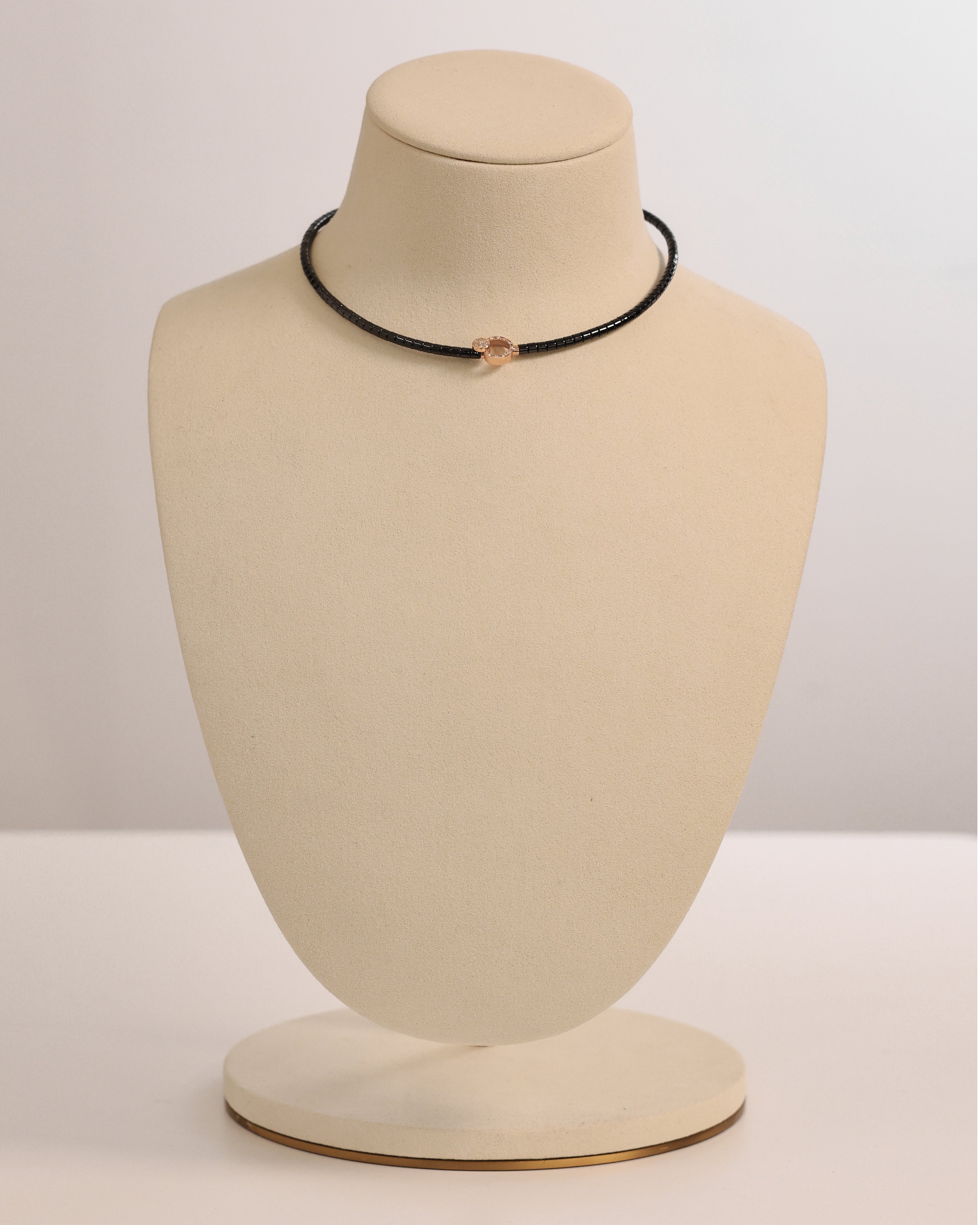 CERAMIC DIAMOND NECKLACE