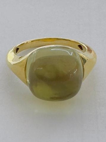 13.57 ct Diamond Ring in 18K Yellow Gold