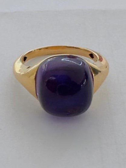 13.38 ct Diamond Ring in 18K Yellow Gold