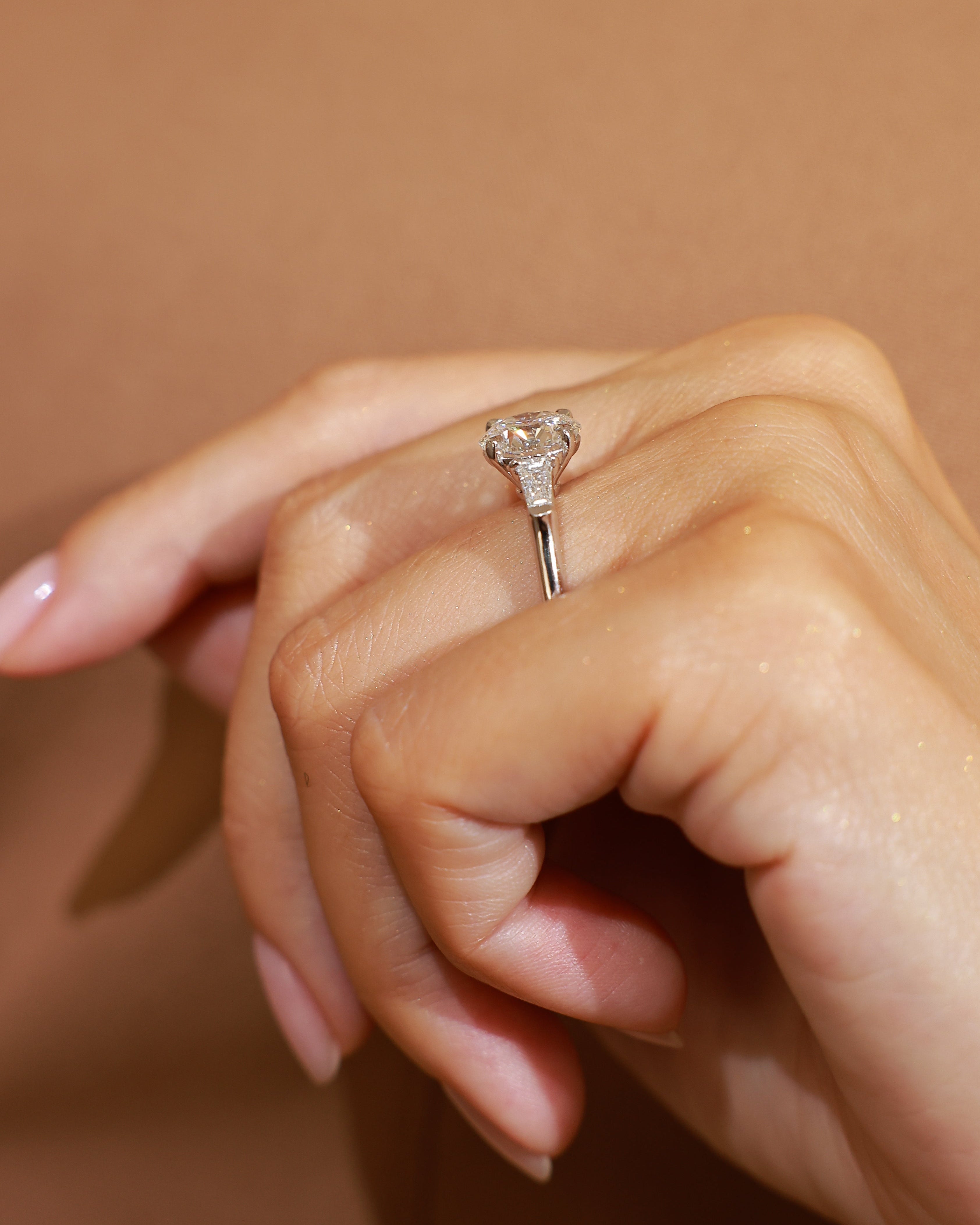AURA RING - ROUND CUT 3,15 ct.