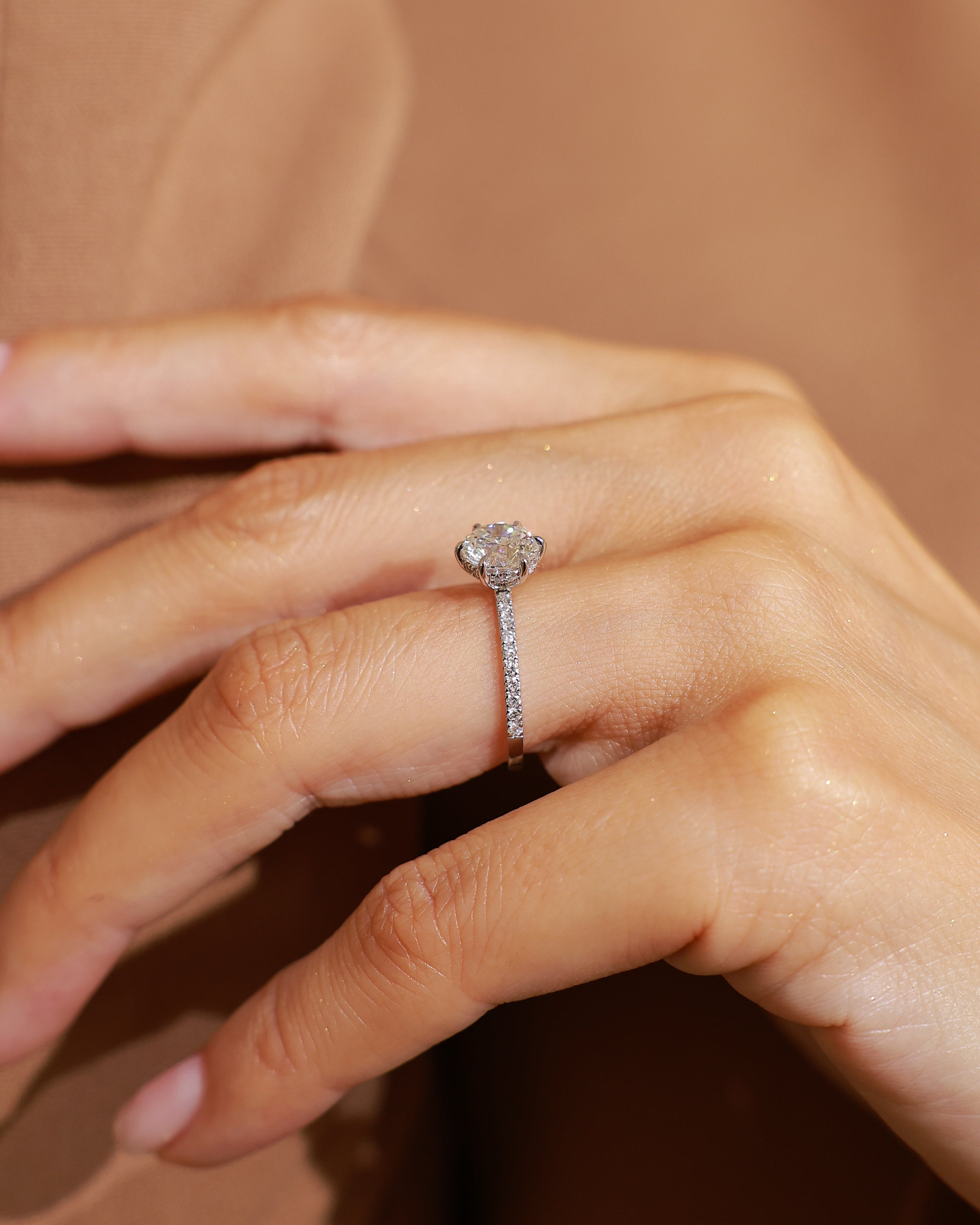 AURA RING - ROUND CUT 1.50 ct.