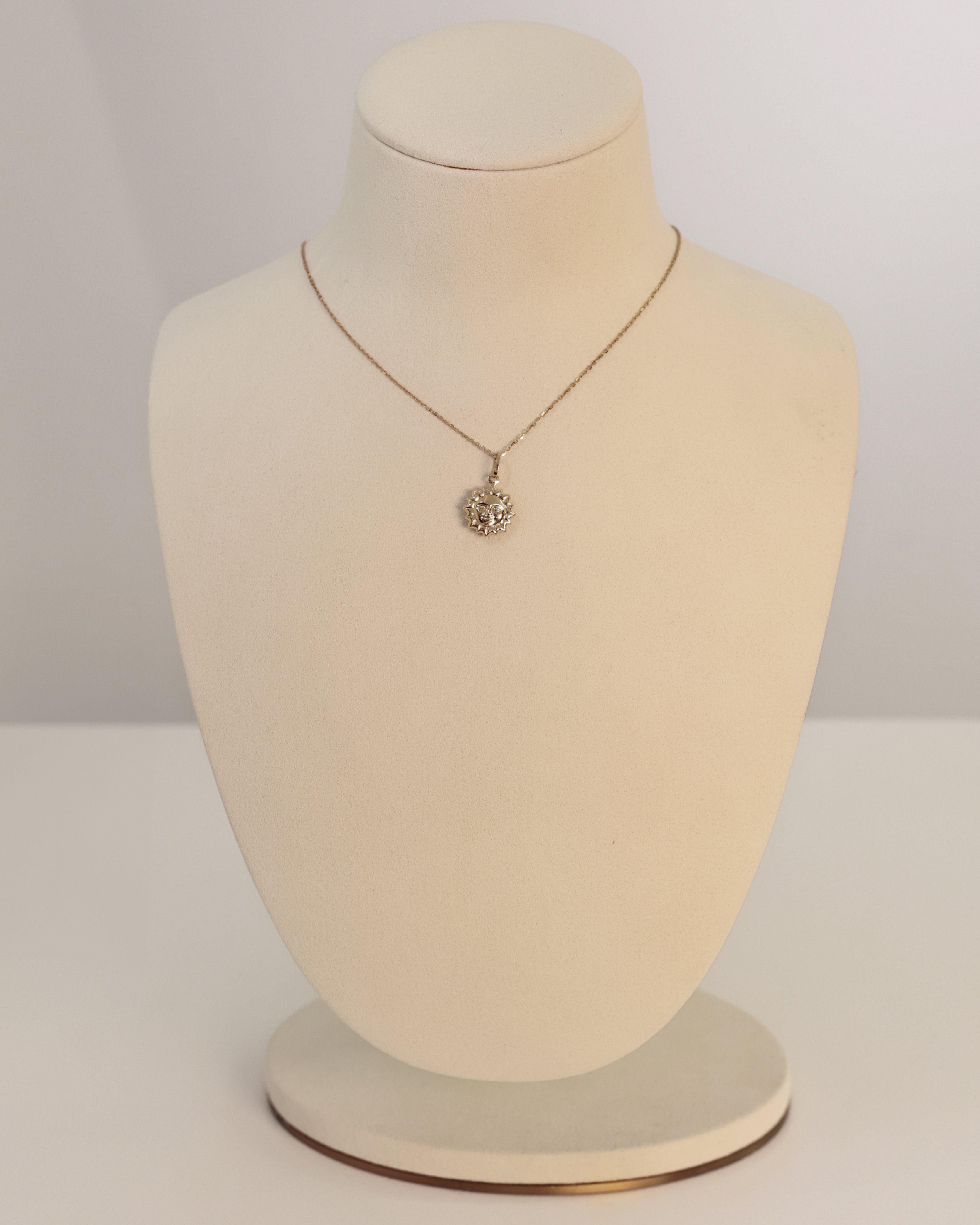 GOLD SUN PENDANT