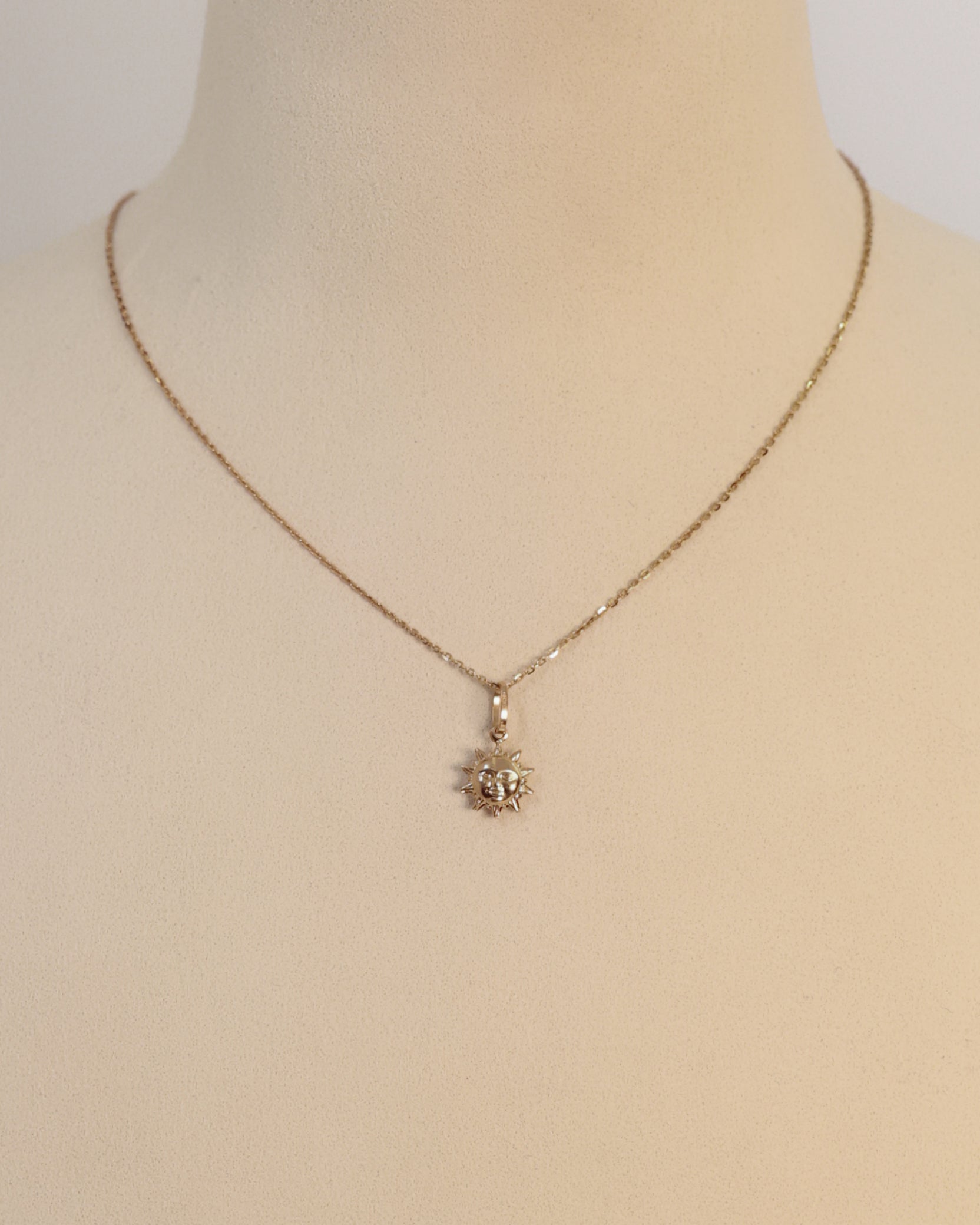 GOLD SUN PENDANT