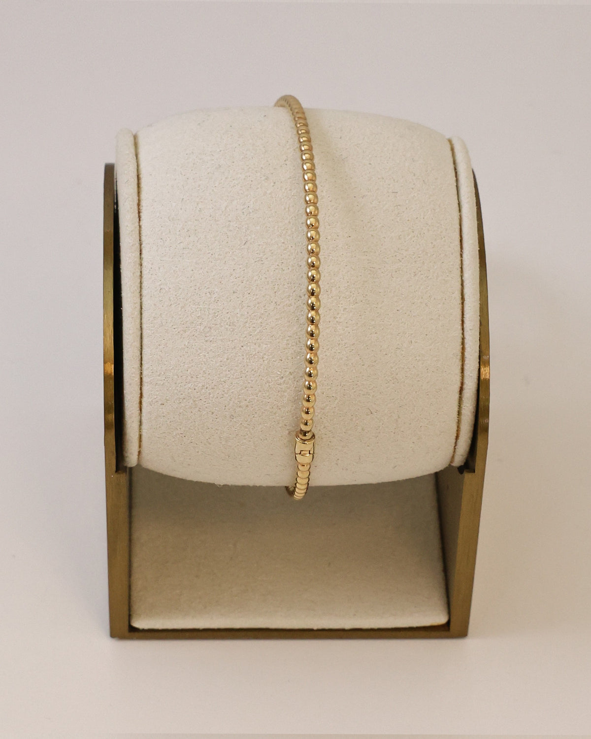 Gold Beaded Bangle