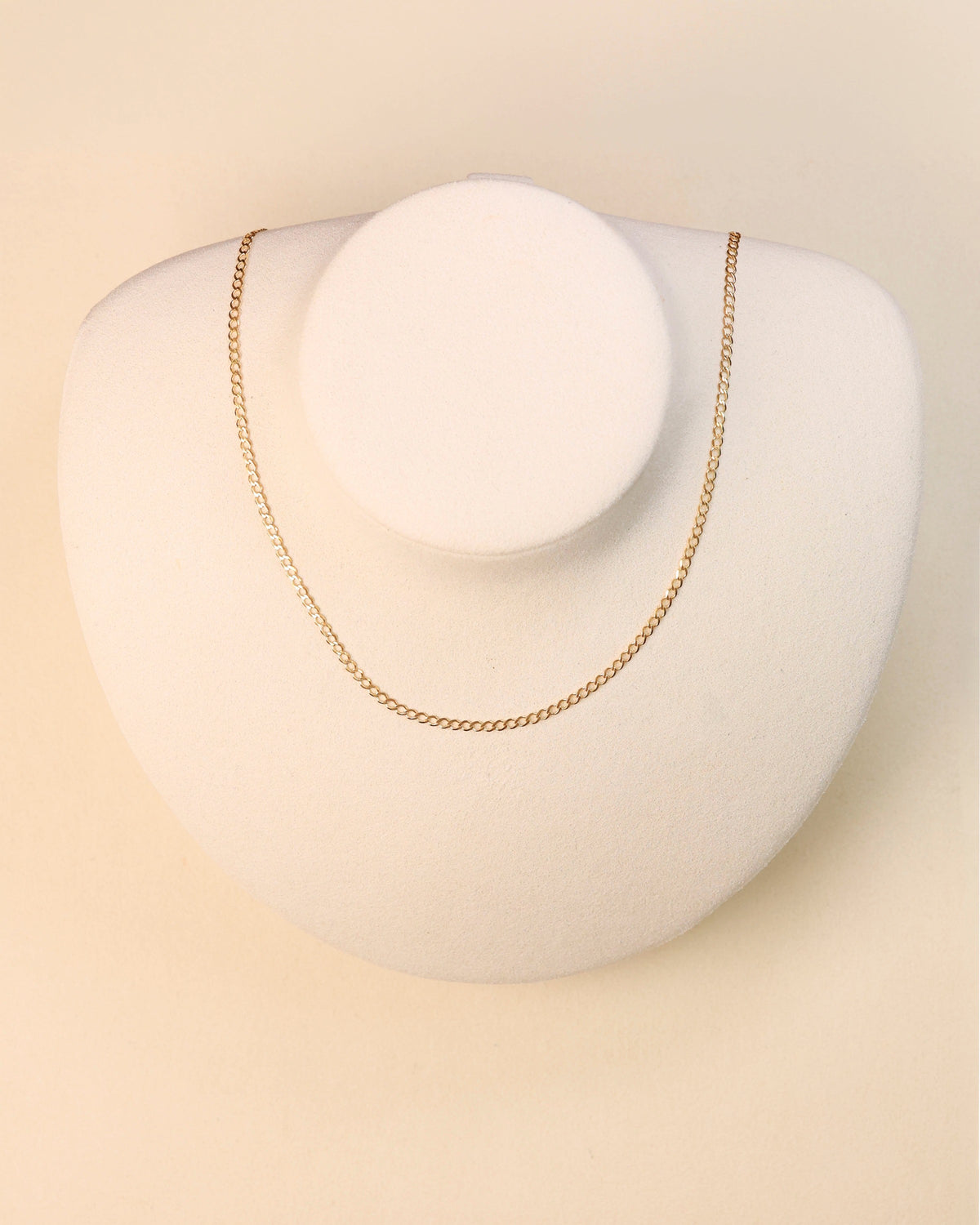 Gold Curb Chain