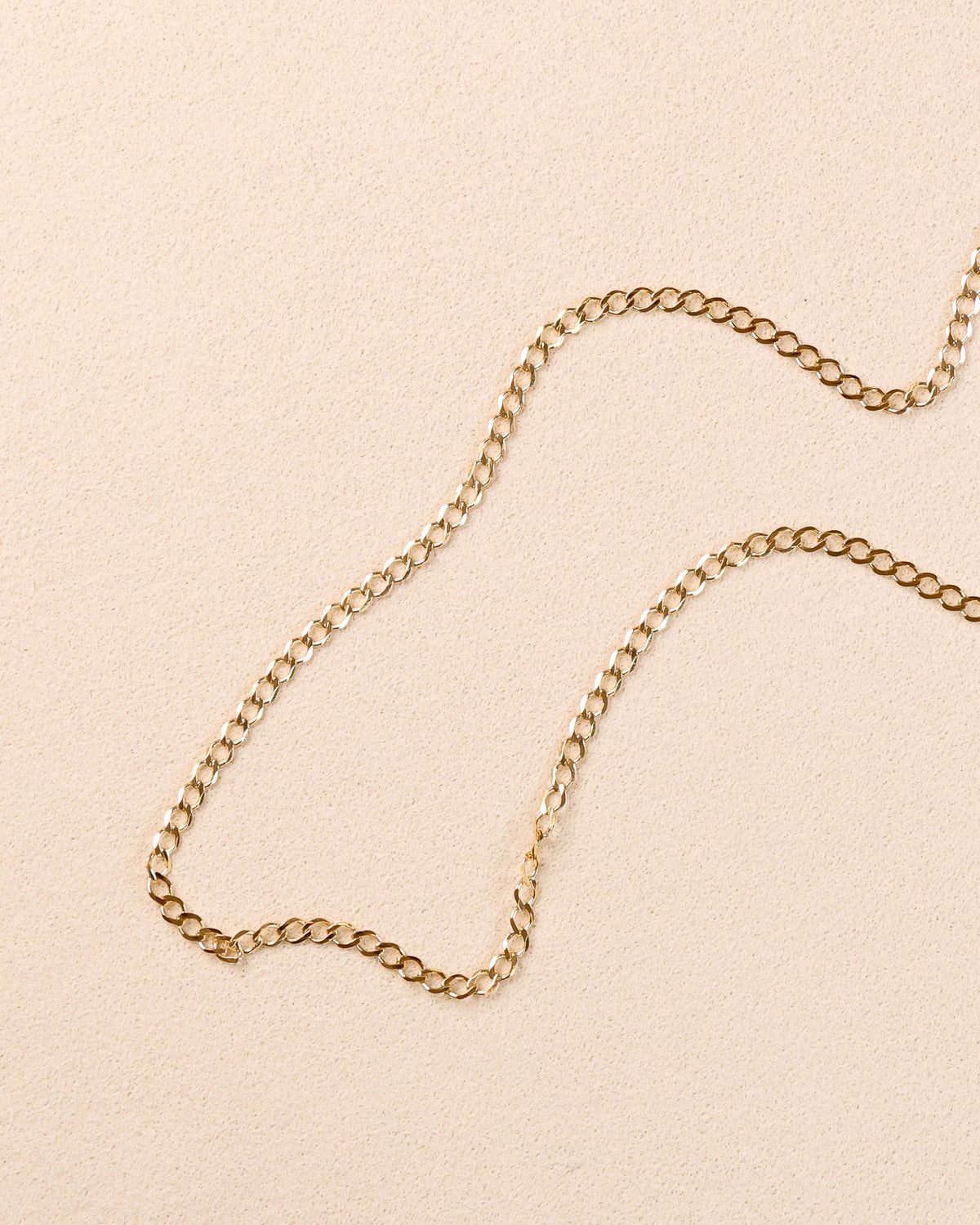 Gold Curb Chain
