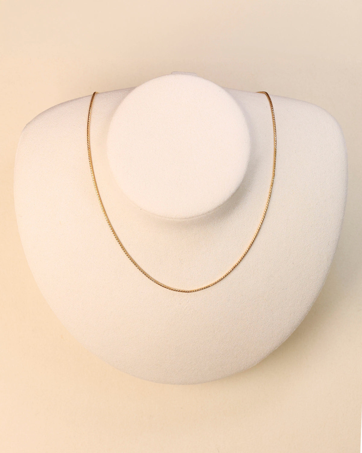 Gold Snake Chain Necklace