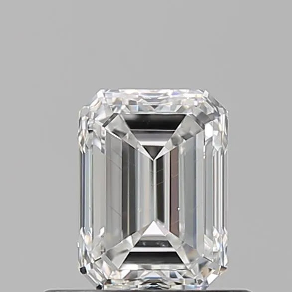 0.70ct Emerald Natural Diamond (Colour F, Clarity VS2, GIA Certified)