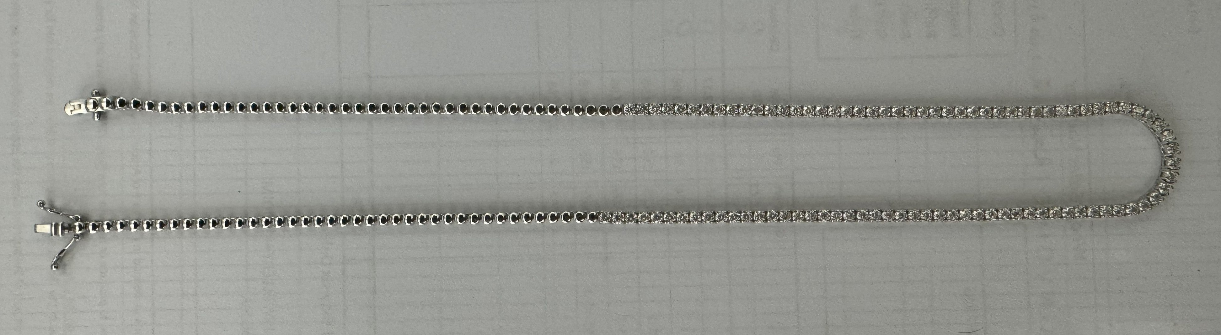 TENNIS NECKLACE NATURAL DIAMOND
