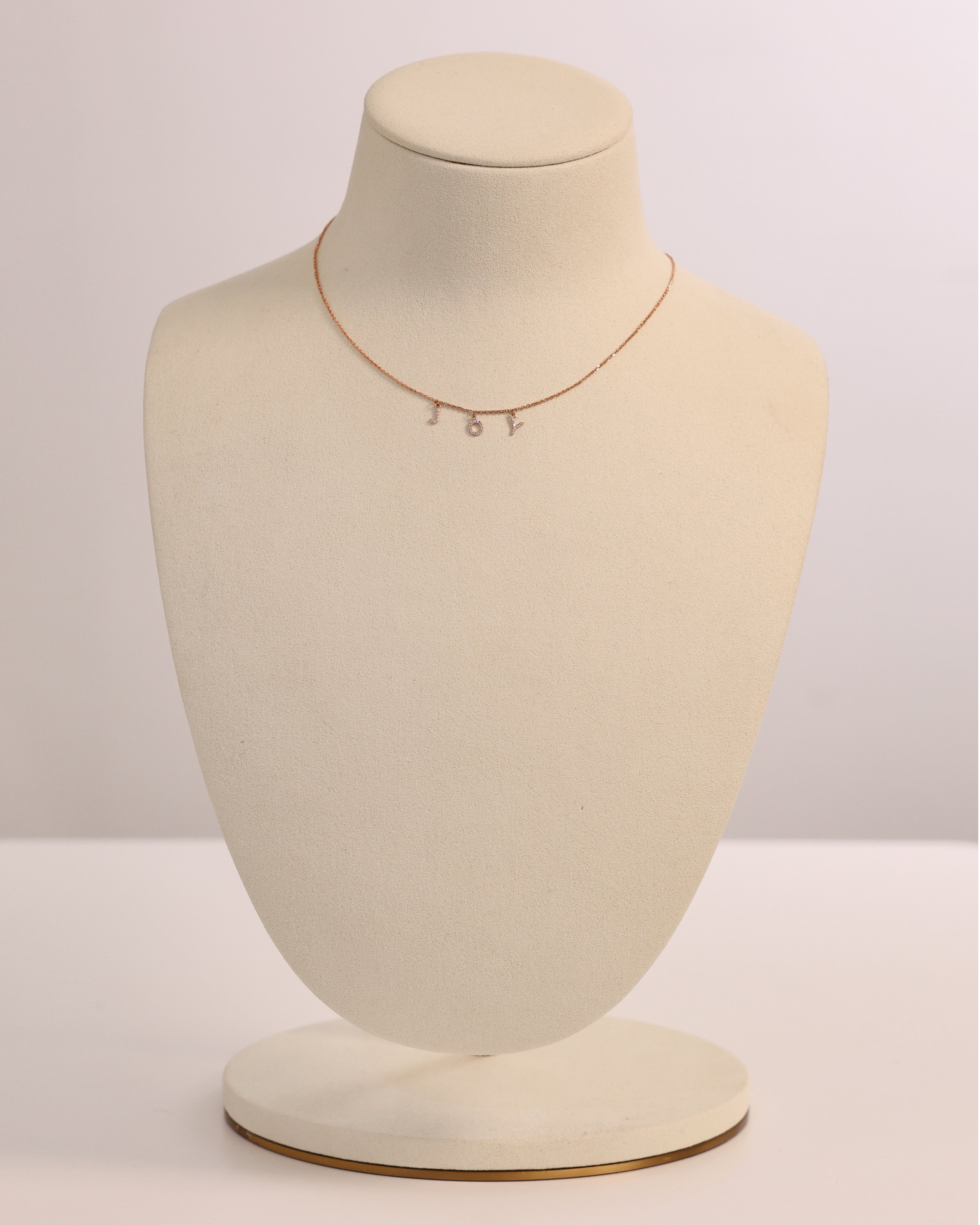 "JOY" LETTERS NECKLACE