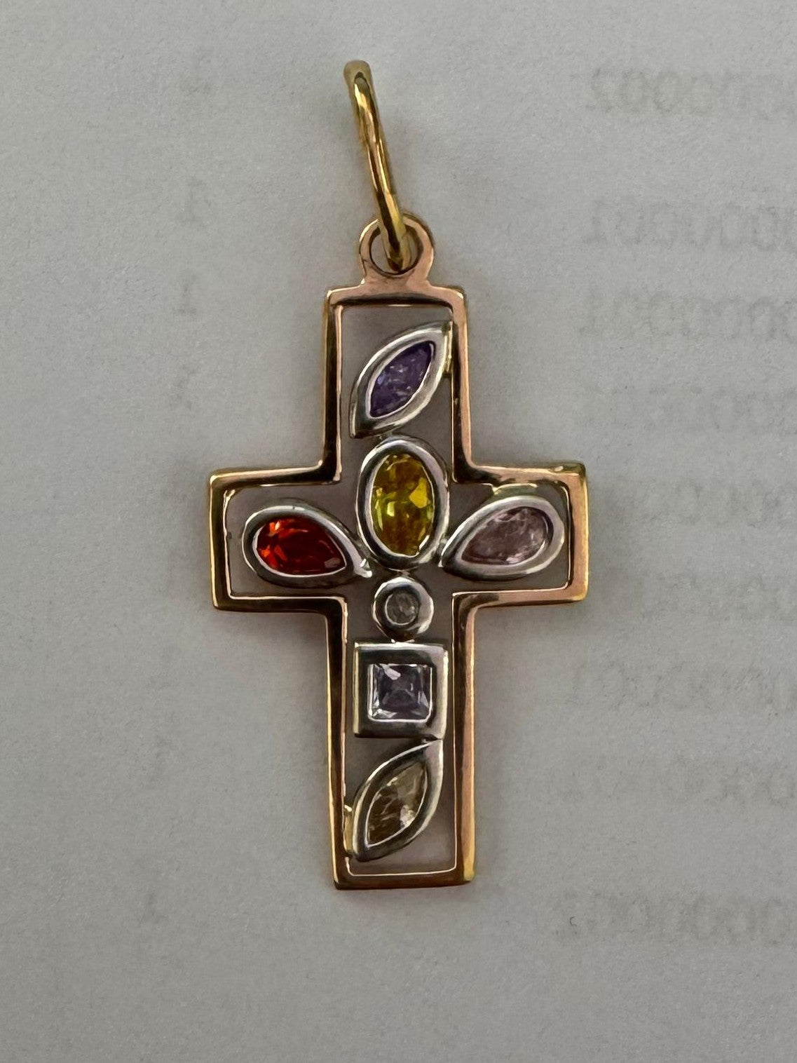 14k gold pendant