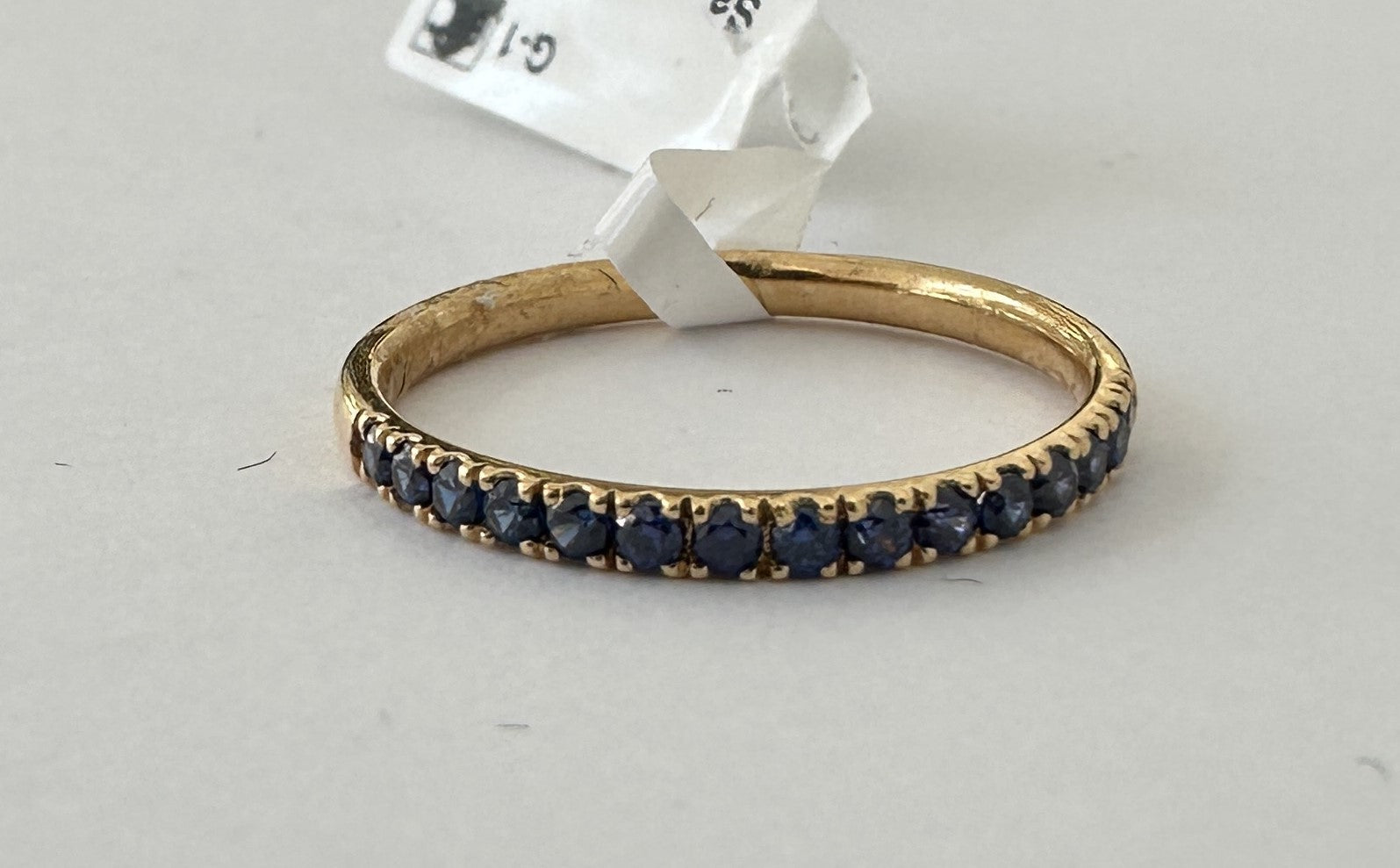 Sapphire Ring in 18K Rose Gold
