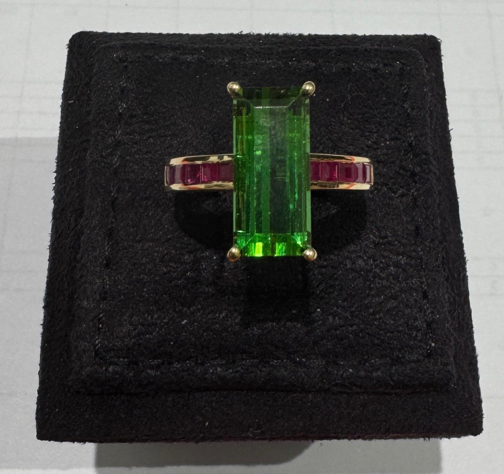 Gemstone Ring in 18K Yellow Gold