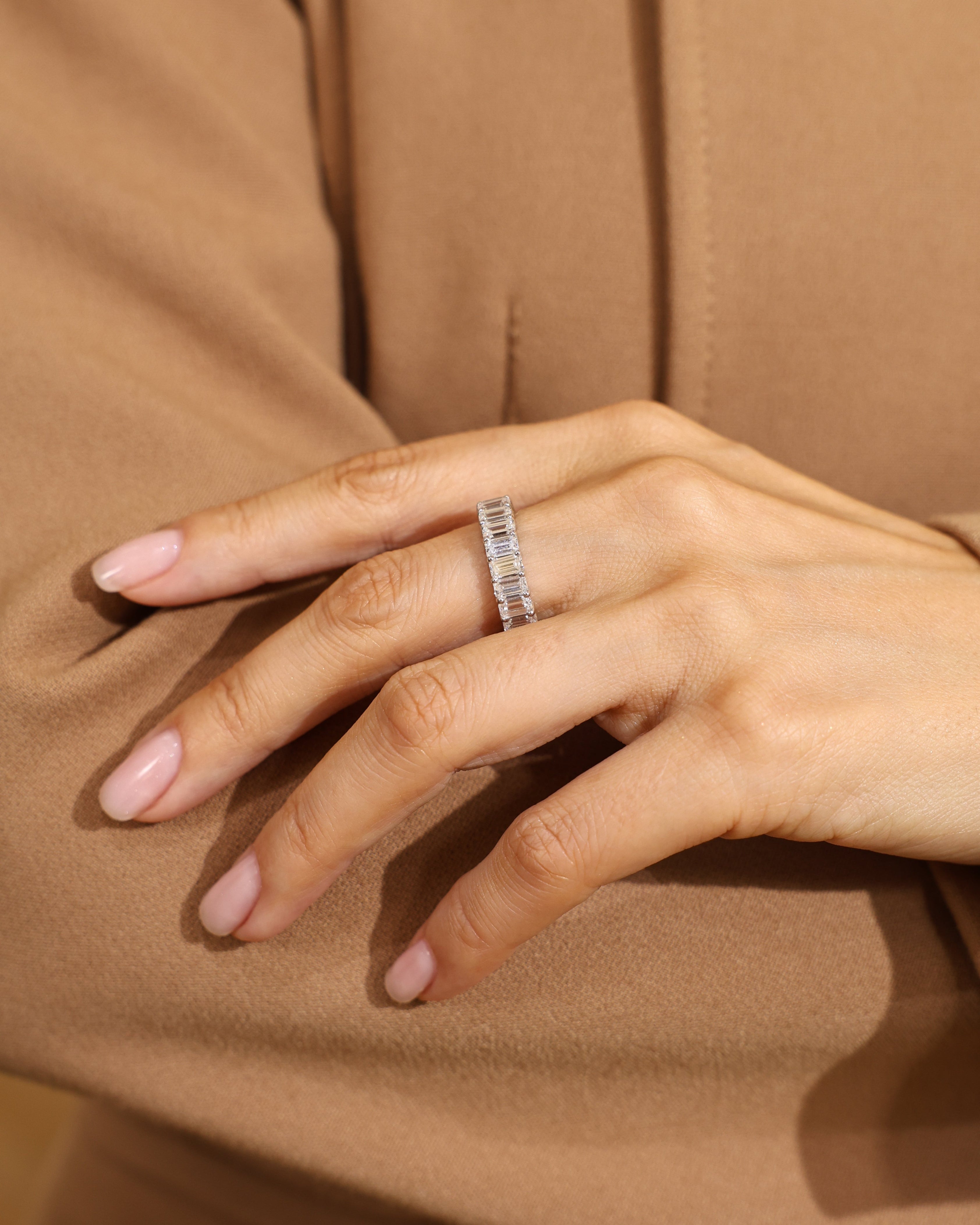 ENDLESS RING - EMERALD CUT 6,86 ct.