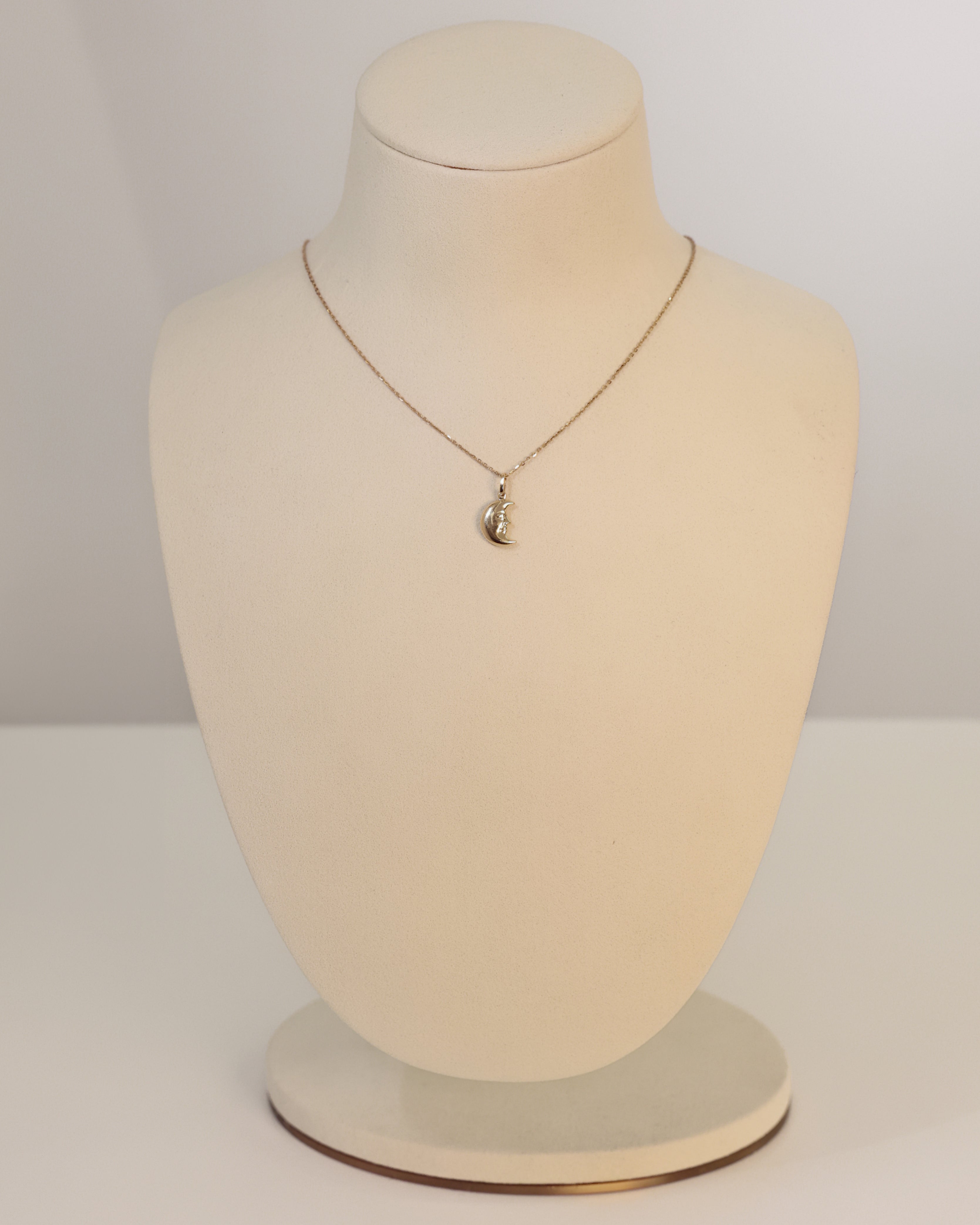 GOLD MOON PENDANT
