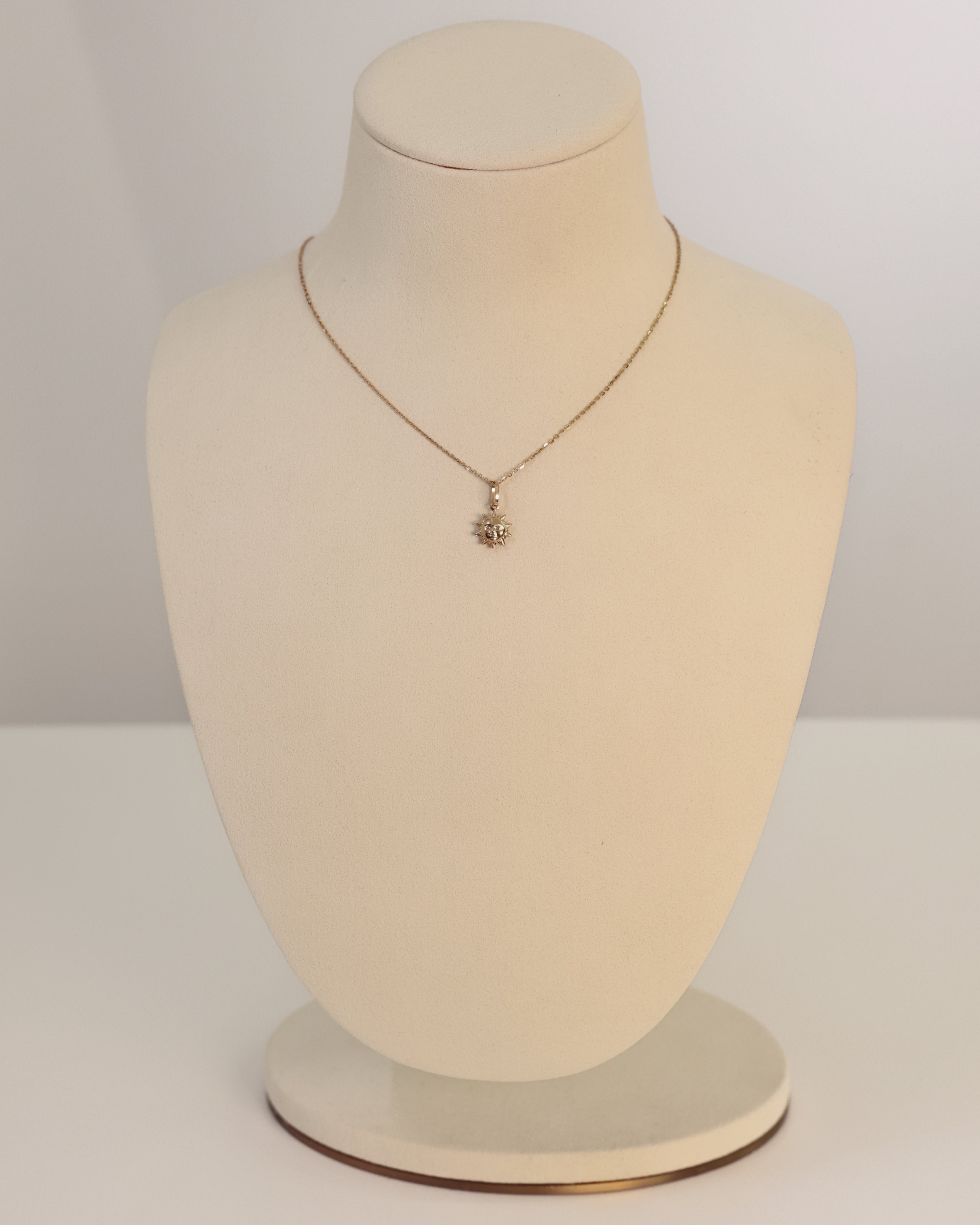 GOLD SUN PENDANT