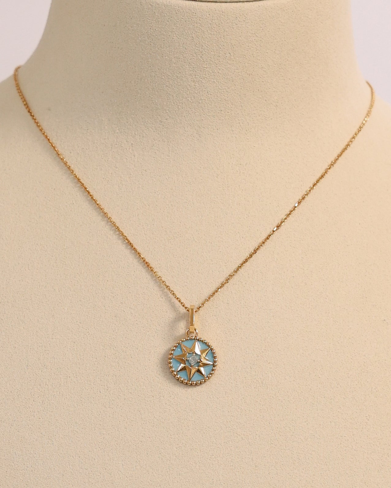 STAR ENAMEL NECKLACE