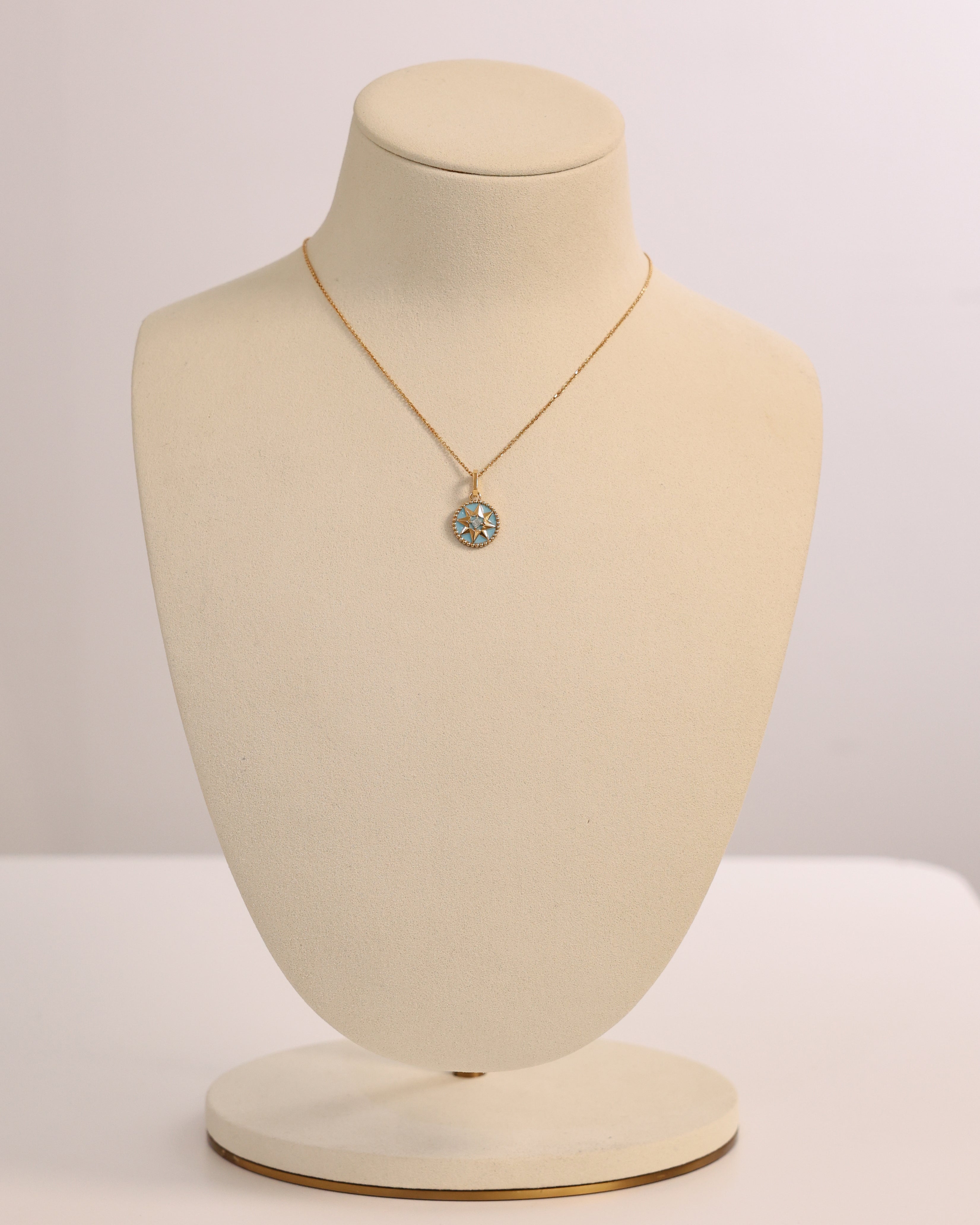 STAR ENAMEL NECKLACE