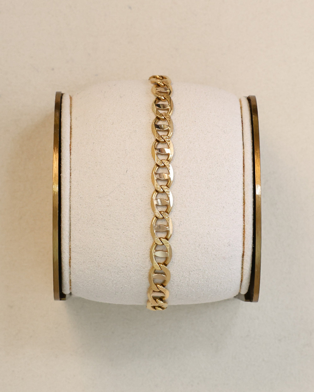 Flat Curb Chain Bracelet