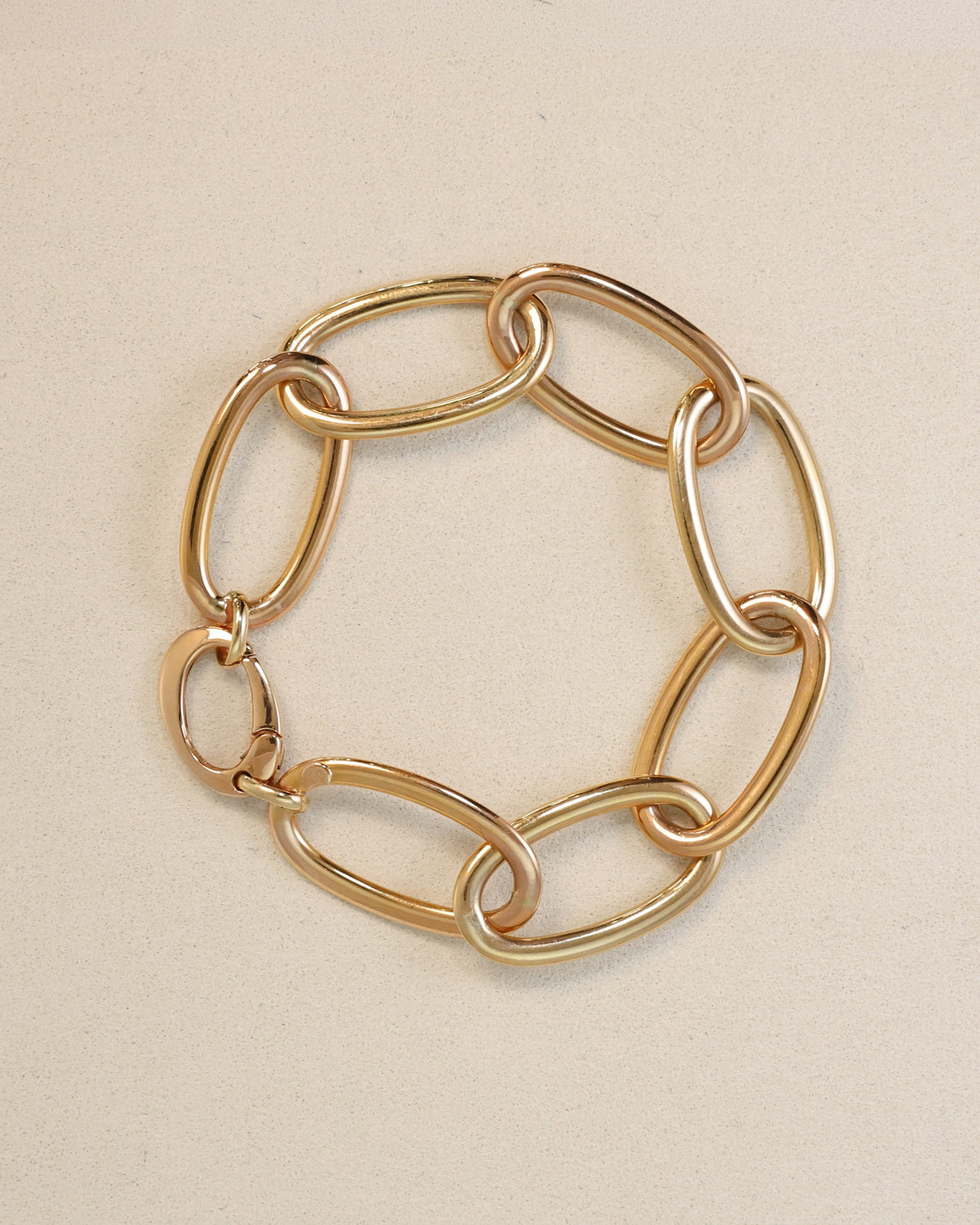 Large Oval Link Bracelet