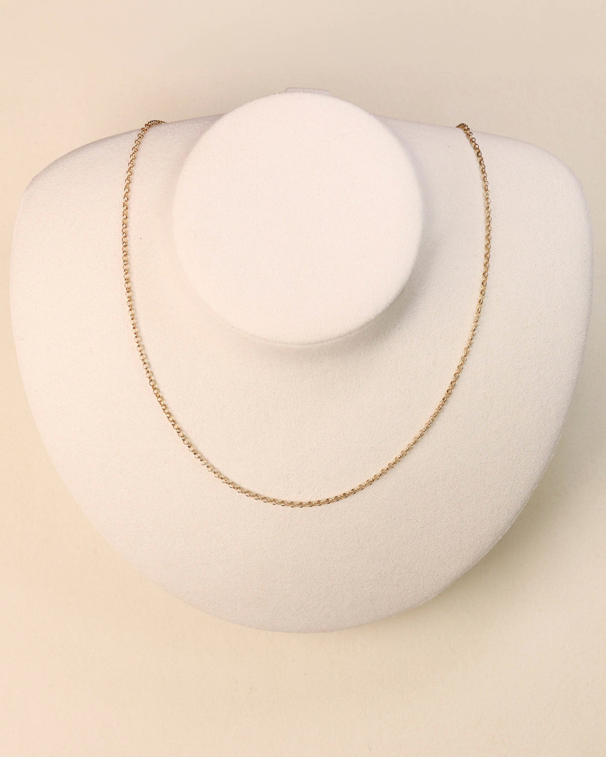 Round Belcher Chain Necklace