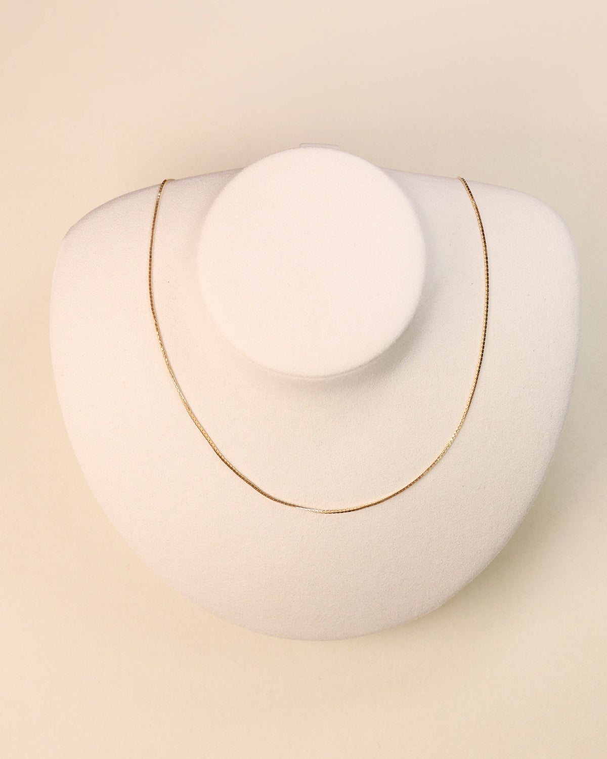 Fine Box Chain Necklace